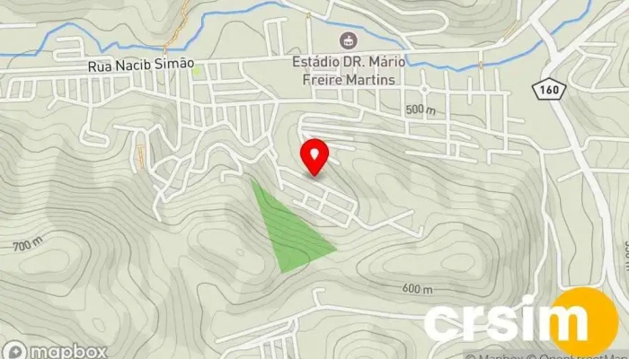 mapa de Vanderleia Da Silva Roupas Intimas Loja de Roupa em Cordeiro