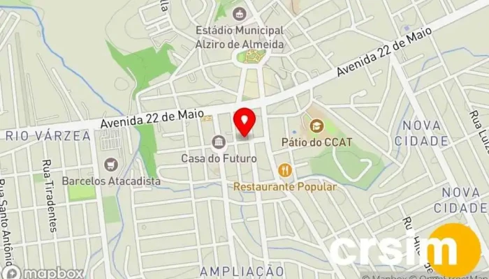mapa de Vestimenta Moda Cristã Loja de Roupa em Itaboraí