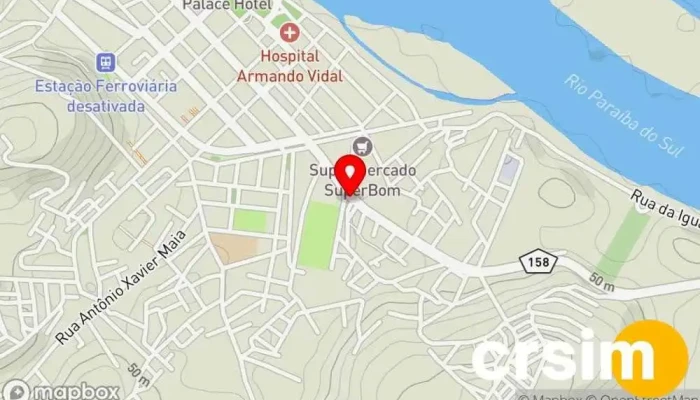 mapa de Viajante Papelaria Papelaria em São Fidélis