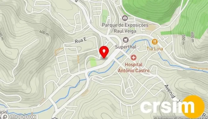 mapa de Vicente & Maria Boutique Infantil Loja de moda infantil em Cordeiro