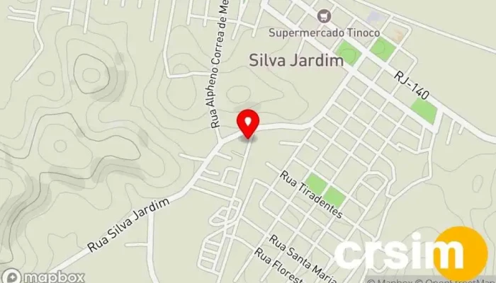 mapa de Victor Outlet Loja de Roupa em Silva Jardim