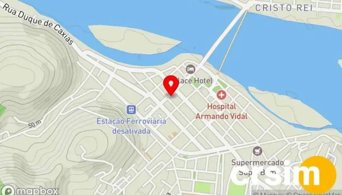 mapa de VILLAR FOR MEN Loja de moda masculina, Loja de Roupa em São Fidélis