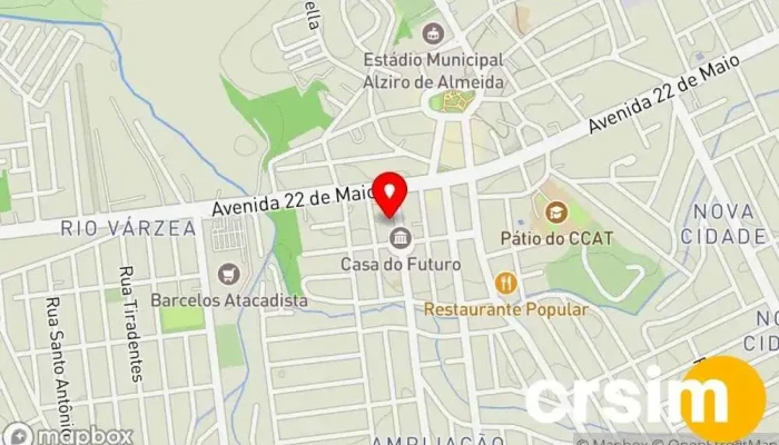 mapa de Vintage Modas Loja de Roupa em Itaboraí
