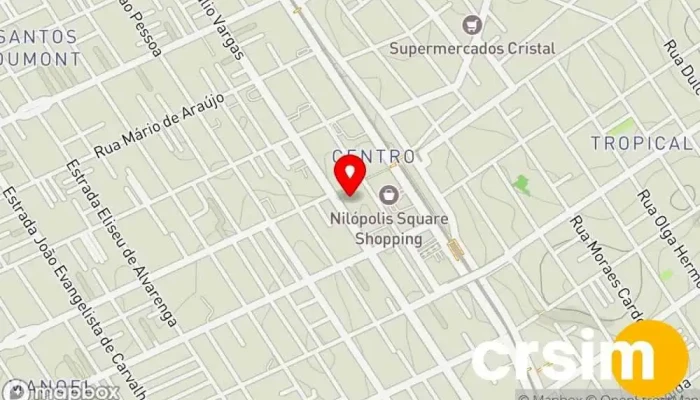 mapa de Vivian Festas - Nilópolis Loja de artigos para festas em Nilópolis