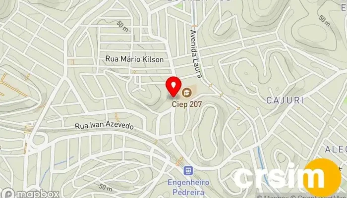 mapa de Viviane Brandão Boutique Loja de Roupa em Japeri