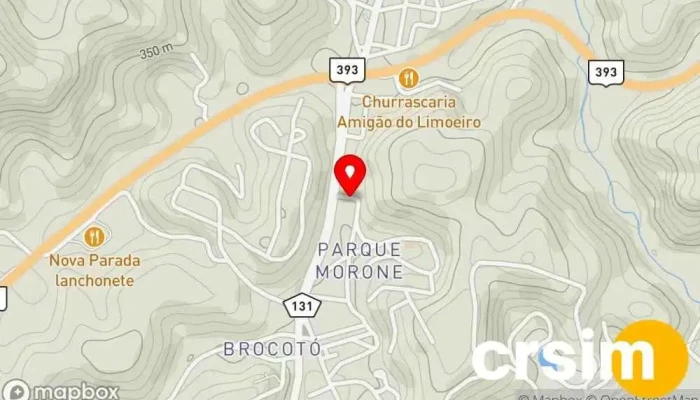 mapa de Vô Deco Pousada e Restaurante Pousada, Restaurante em Paraíba do Sul