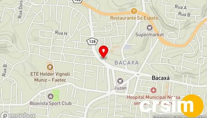 mapa de VOGA ESTILOS LTDA Loja de Roupa em Saquarema