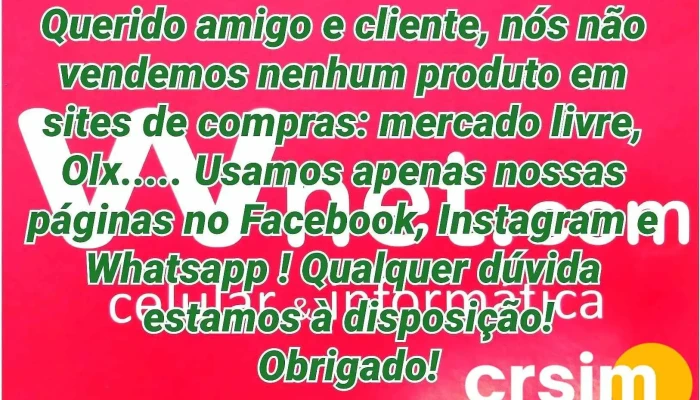 Wnet Celular E Informatica Do Proprietario - Porciúncula