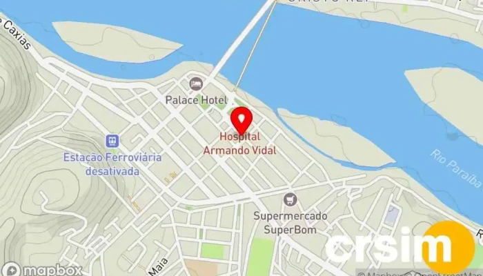mapa de Zezé Presentes Loja de Presentes em São Fidélis