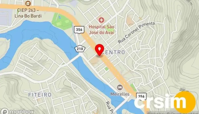 mapa de ZUZAKA SAPATERIA Loja de calçado em Itaperuna