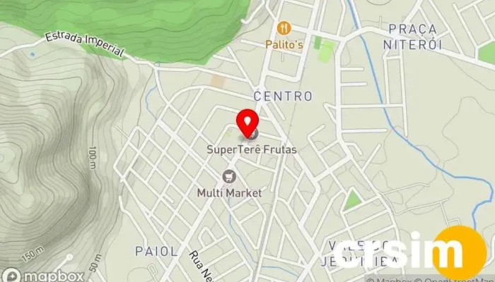 mapa de Zypper Loja de Roupa em Guapimirim